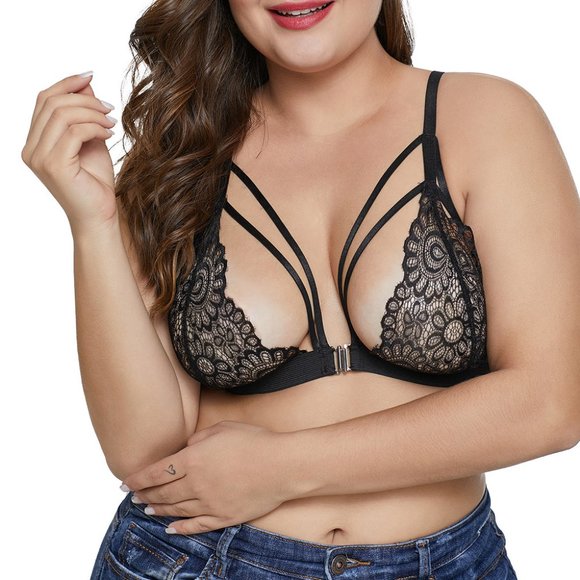 Other - New Sexy Black Wild Obsession Plus Bralette Top*